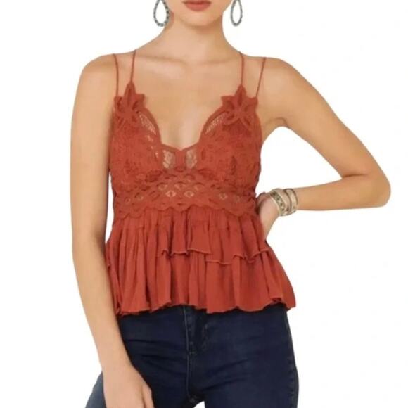 *SOLD* NWT! Free People Adella Cami in Winding Roads- Size Large - Picture 2 of 9